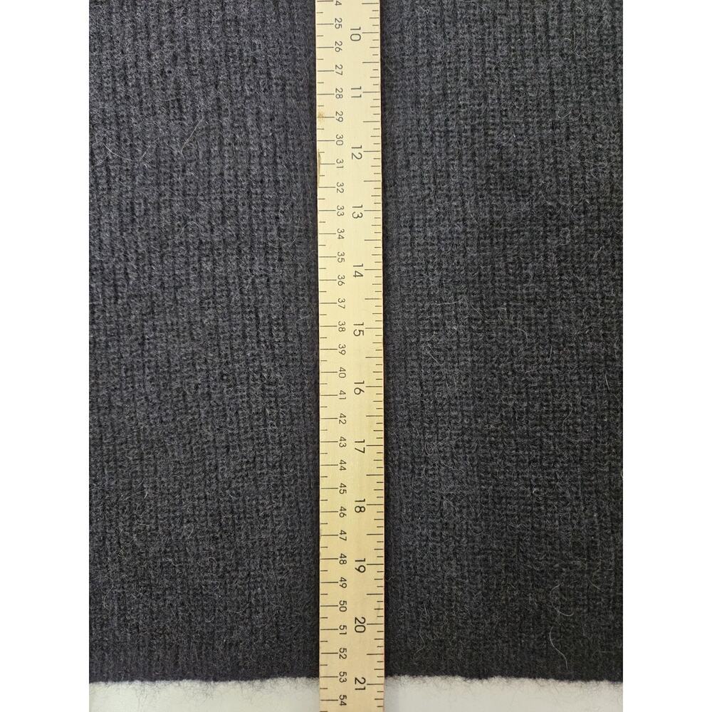 Sezane Dark Gray Crew Neck Sweater - Picture 4 of 6